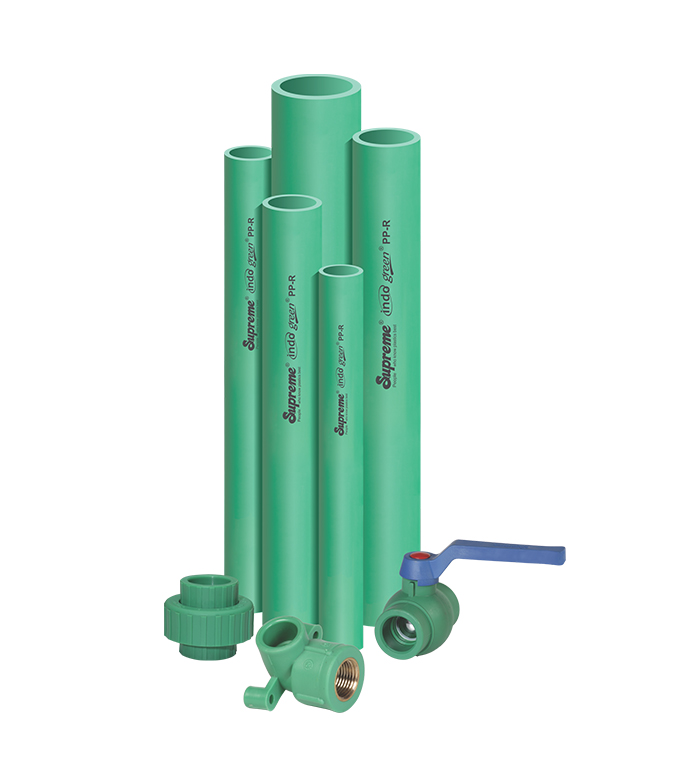 Indo Green PPR Pipes - Hot & Cold Water System