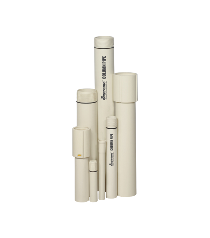 Column Pipes For Submersible Pumps - PVC