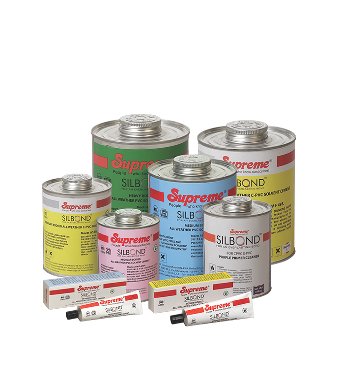 Silbond  Solvent Cements